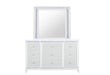 Alina White Mirror with LED