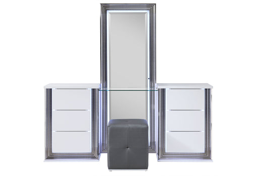 Ylime-Smooth White-Vanity Set-N
